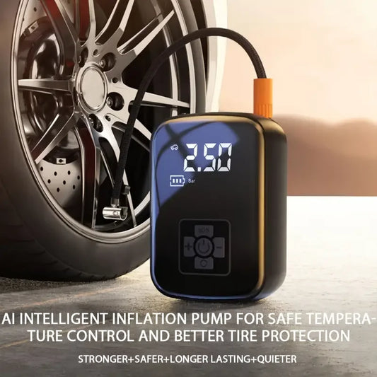 Wireless Car Air Compressor Air Pump Electric Tire Inflator Pump